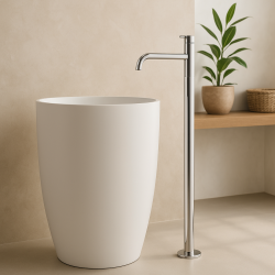 Waterevolution Flow álló mosdócsaptelep króm T11301